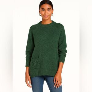 Kerisma Forest Green Crew Neck Sweater NWOT